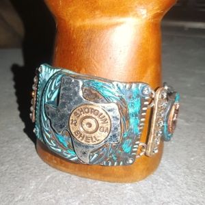 Texas 12 gauge shit gun shell chain bracelet